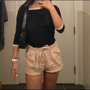 Paper bag shorts